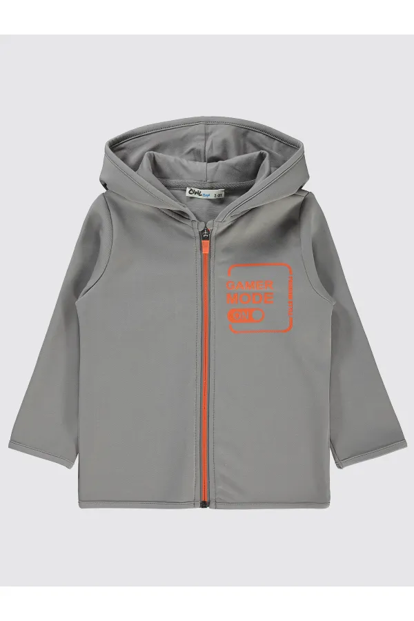 Gilet gris pour garçon de 2 à 5 ans - Lot