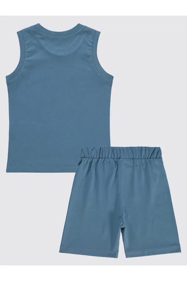 Boys Pajama Set 2-5 Years Indigo - Package
