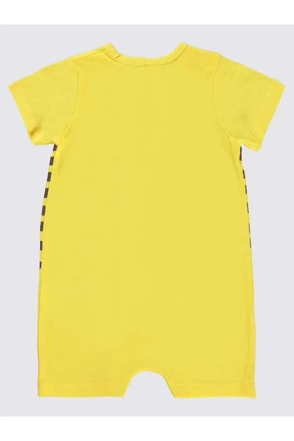 Baby Rompers 0-24 Months Light Yellow - Package