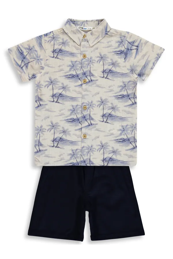 Boys' Team Set 2-5 Years Navy Blue - Pack