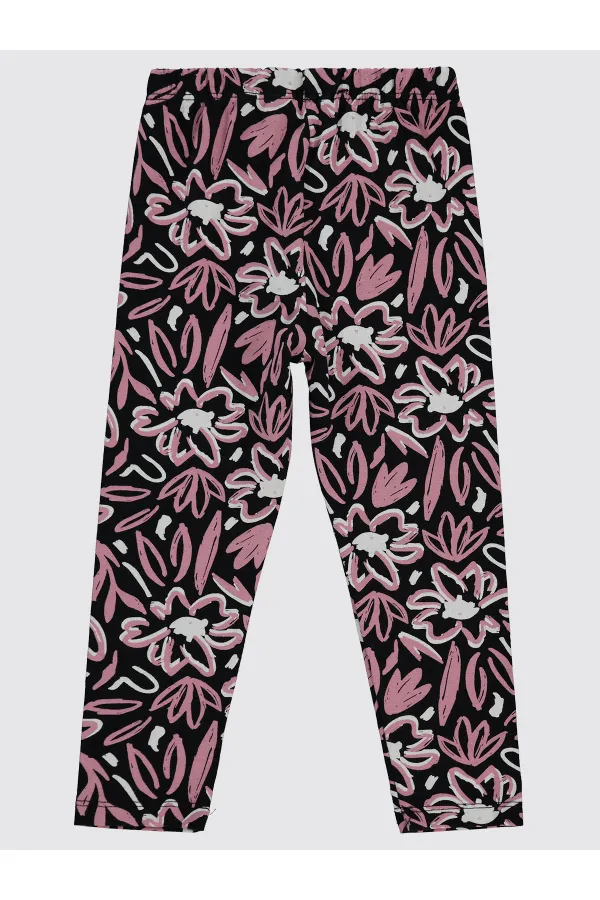 Collants noirs pour filles de 2 à 5 ans - Lot