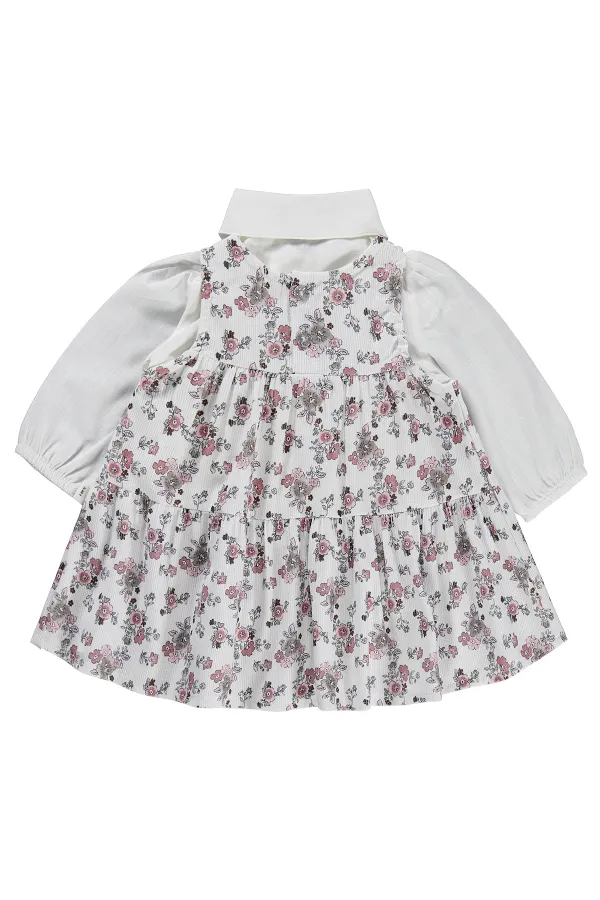 Combinaison et robe bébé 0-24 mois écru - Ensemble