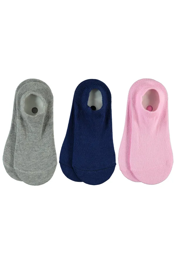 Kız Çocuk Babet Çorap 2-9 Yaş Standart - Paket