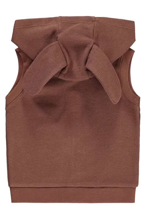 Bebek Yelek 0-24 Ay Kahverengi - Paket