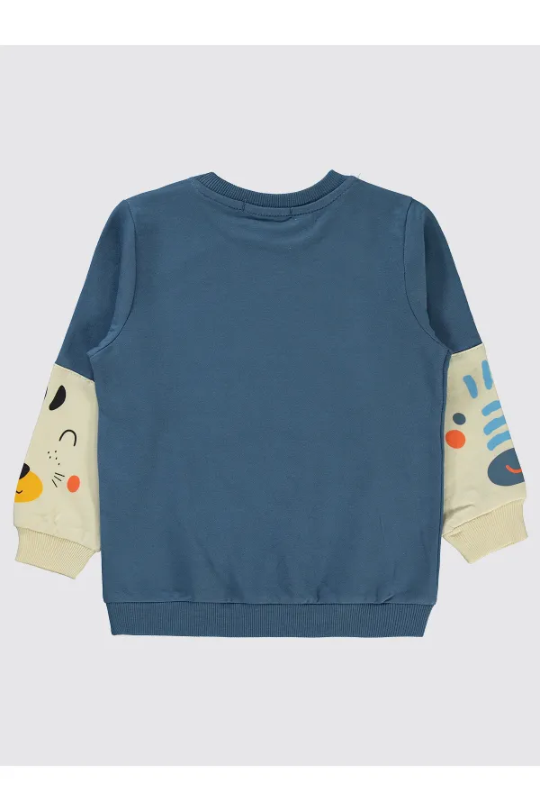 Boys Sweatshirt 2-5 Years Indigo - Package
