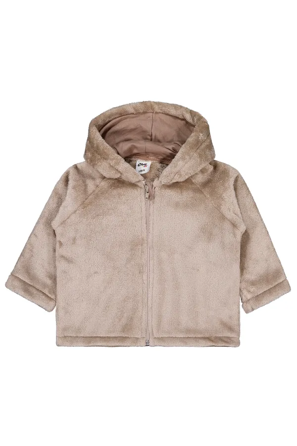 Baby Cardigan 0-24 Months Soft Brown - Pack