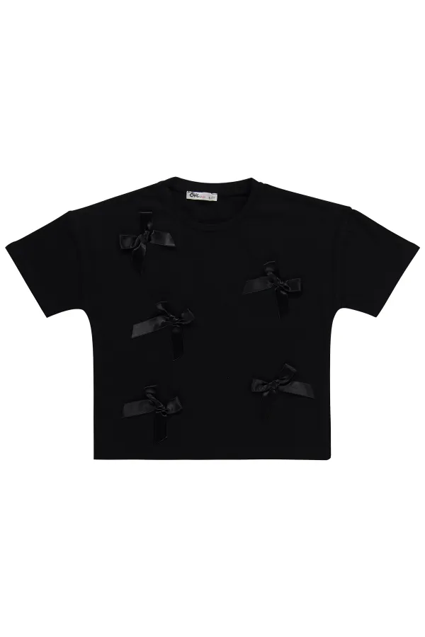 Girls' Team Set 6-9 Years Old Black-Black - Package