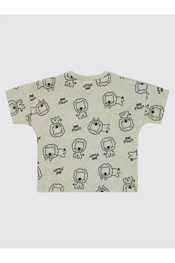 Bebek Tişört 0-24 Ay Karmelanj - Paket