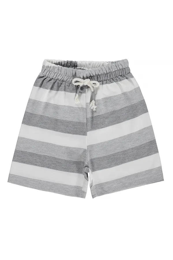 Short garçon, 2-5 ans, gris - Lot