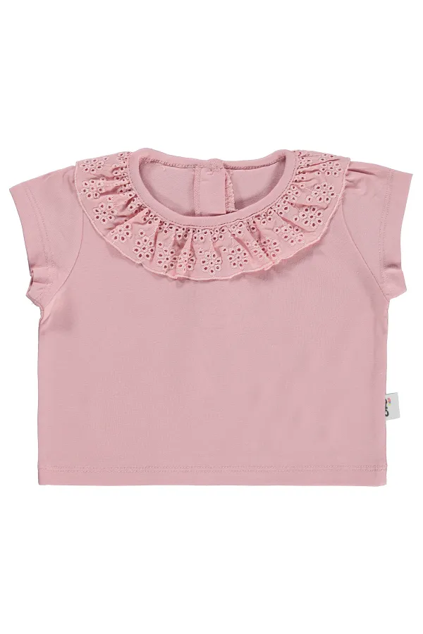Bebek Tişört 6-18 Ay Pembe - Paket