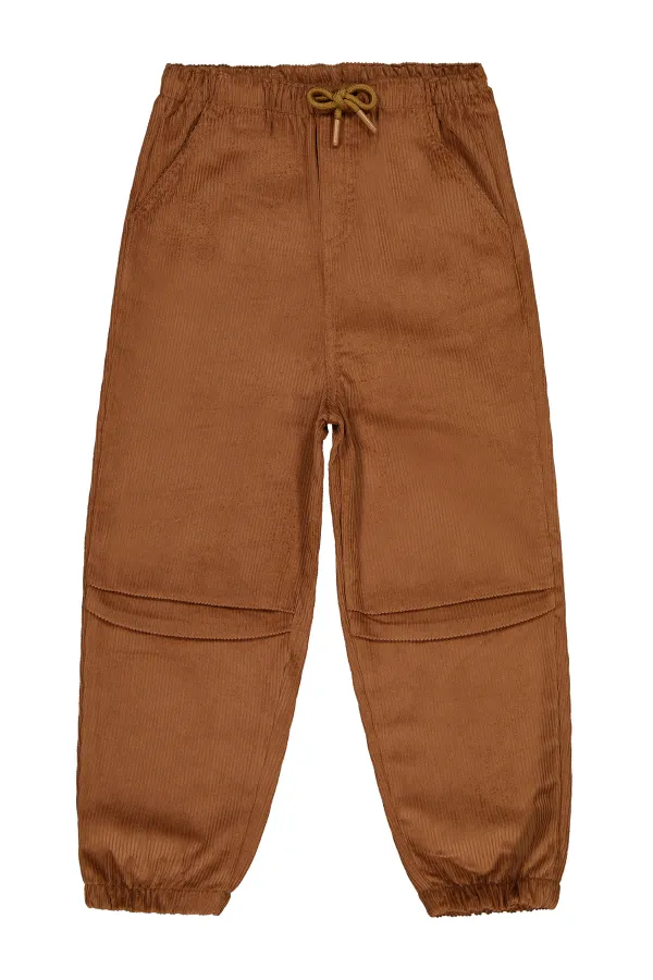 Boy Trousers 6-9 Years Old Brown - Package