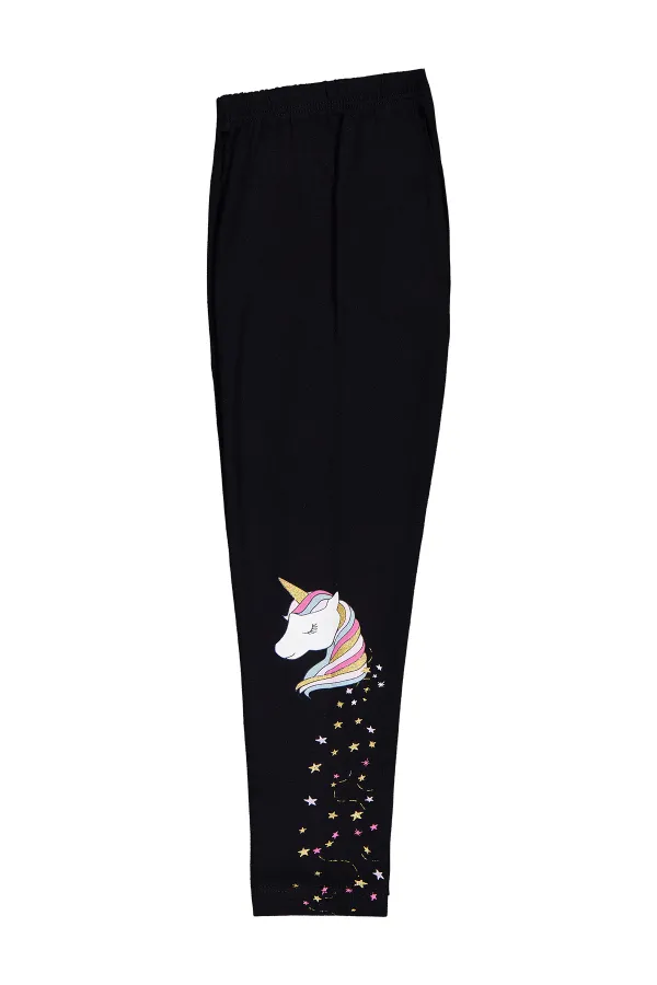 Collants noirs pour filles de 2 à 5 ans - Lot