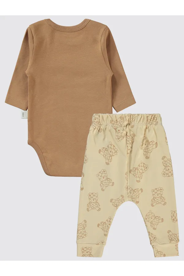 Baby Set 0-24 Months Brown - Package