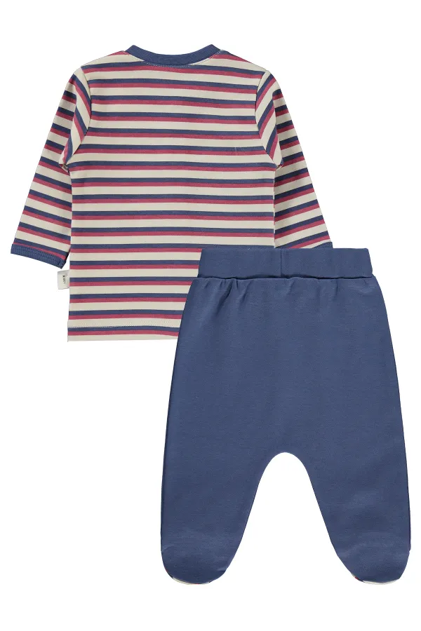 Baby Pajama Set 0-24 Months Stone Color - Package