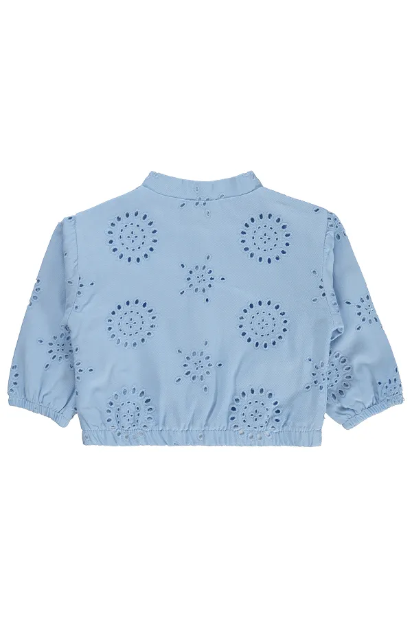 Gilet bébé 0-24 mois bleu doux - Emballage