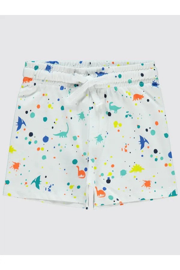 Boy Shorts 2-5 Years White - Package