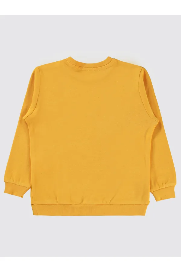 Boy Sweatshirt 2-5 Years Mustard - Pack