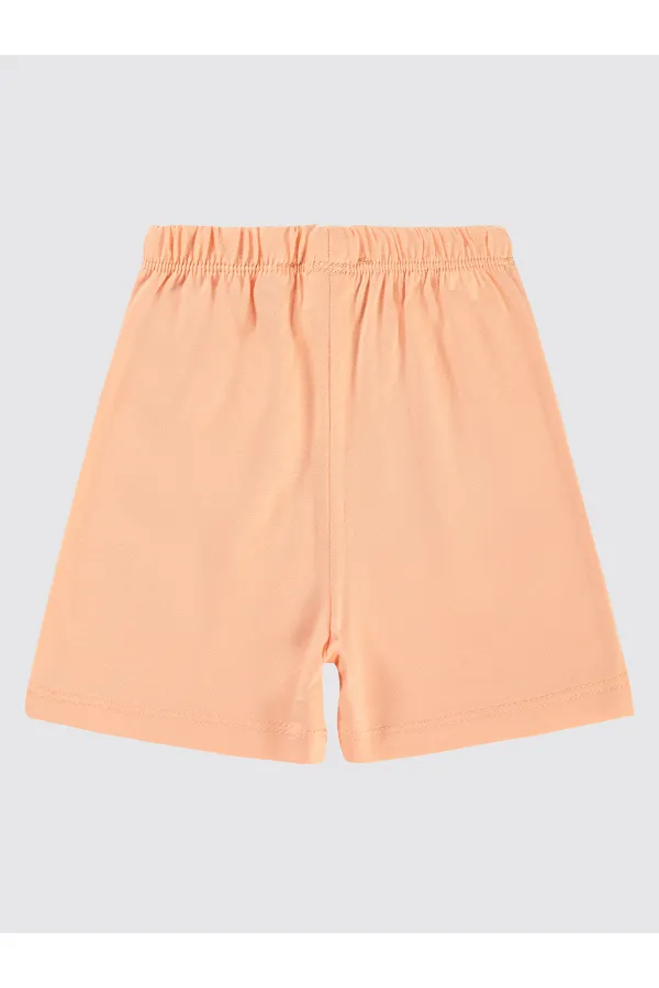 Bebek Şort 0-24 Ay Somon - Paket