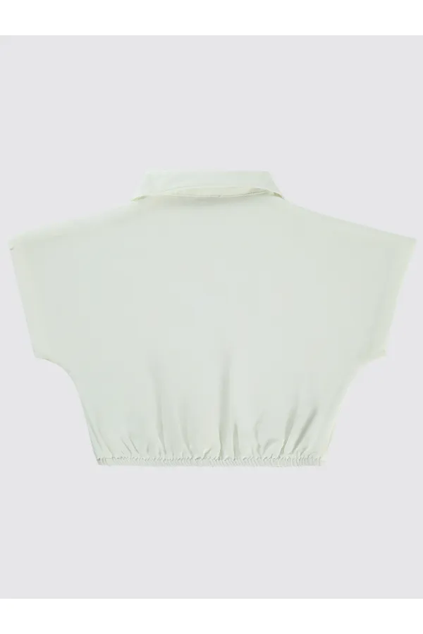 Chemise écru pour fille de 2 à 5 ans - Emballage civil