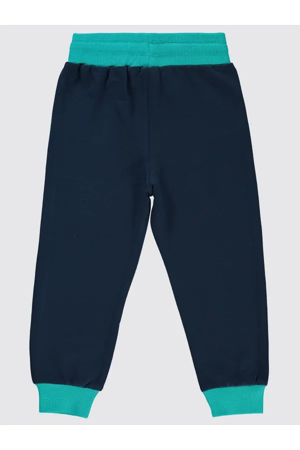 Bas de survêtement garçon 2-5 ans, bleu marine doux - Lot