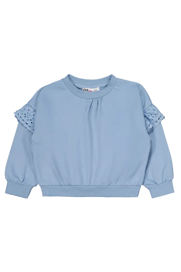 Girls Tracksuit 6-9 Years Blue - Package