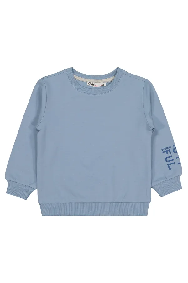 Girl's Sweatshirt 2-5 Years Blue - Package