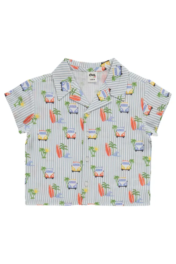 Bebek Takım 0-24 Ay Mavi - Paket