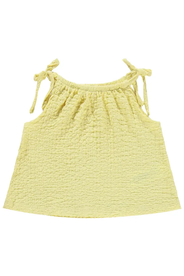 Kız Çocuk Takım 2-5 Yaş Sarı - Paket