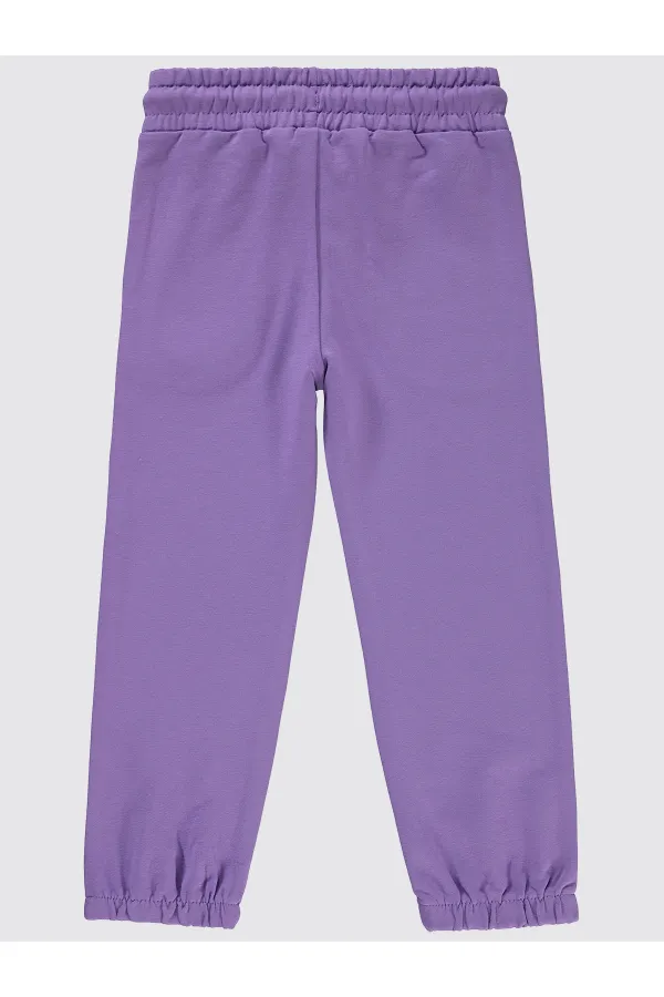 Kız Çocuk Eşofman Altı 2-5 Yaş Meta Leylak - Paket