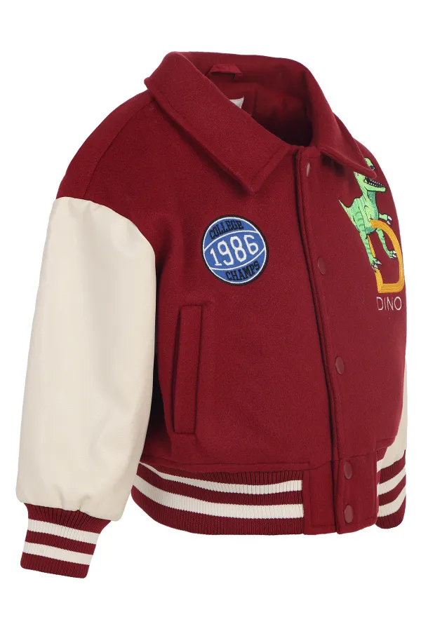 Erkek Çocuk Ceket 2-5 Yaş Bordo - Paket