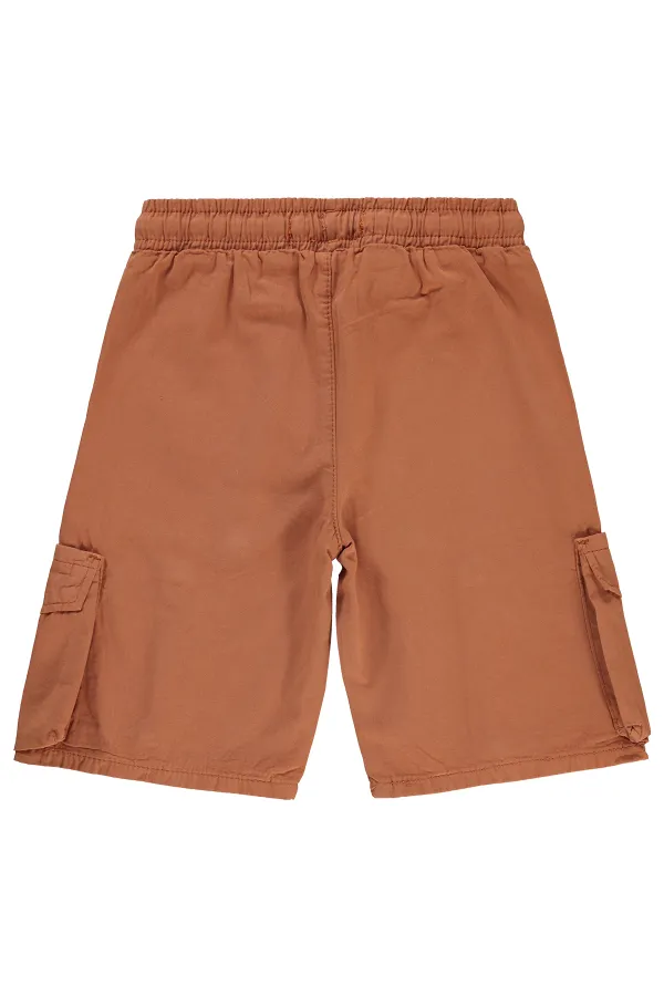 Erkek Çocuk Kapri 6-9 Yaş Açık Kiremit - Paket