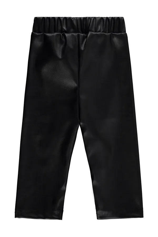 Baby Leggings 0-24 Months Black - Pack