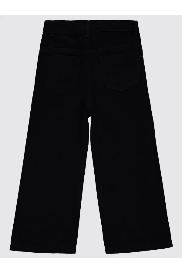 Pantalon noir pour fille de 10 à 13 ans - Lot