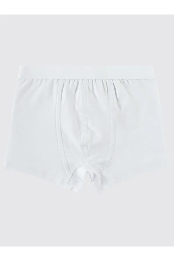 Erkek Çocuk Boxer 2-9 Yaş Yeşil-Beyaz - Paket