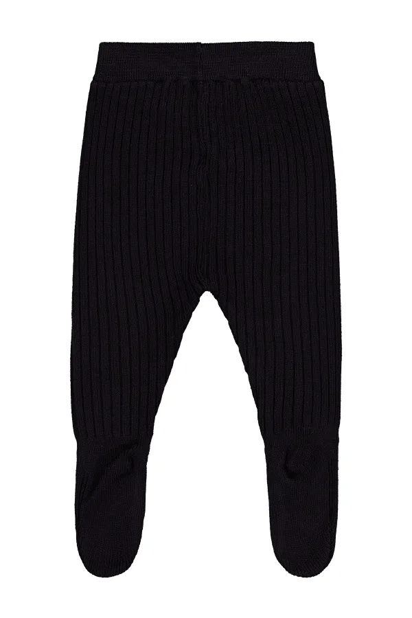 Baby Tracksuit Bottoms 0-24 Months Black - Pack