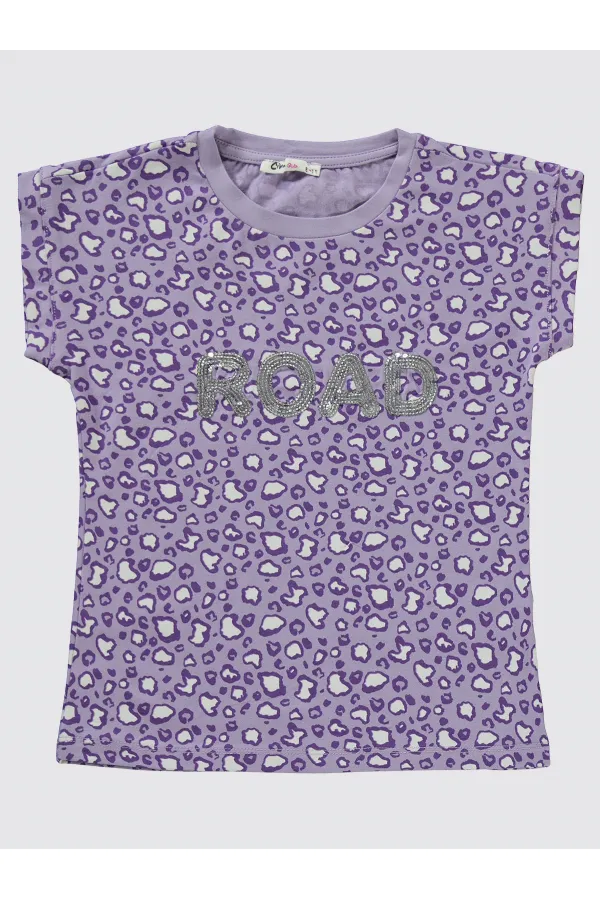 Kız Çocuk Takım 6-9 Yaş Lila - Paket