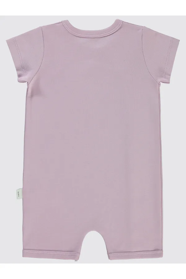 Grenouillères bébé 0-24 mois lilas - Emballage