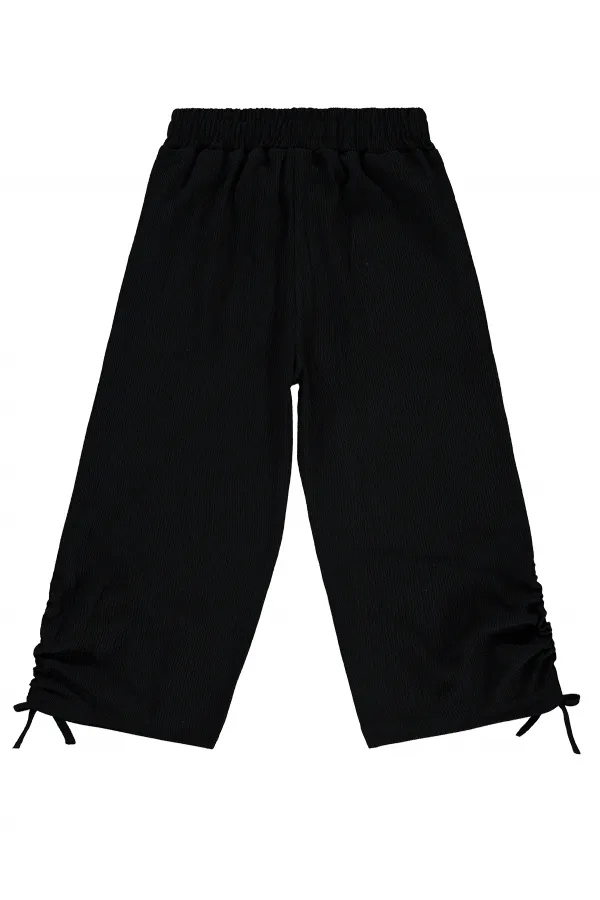 Pantalon noir pour fille de 10 à 13 ans - Lot