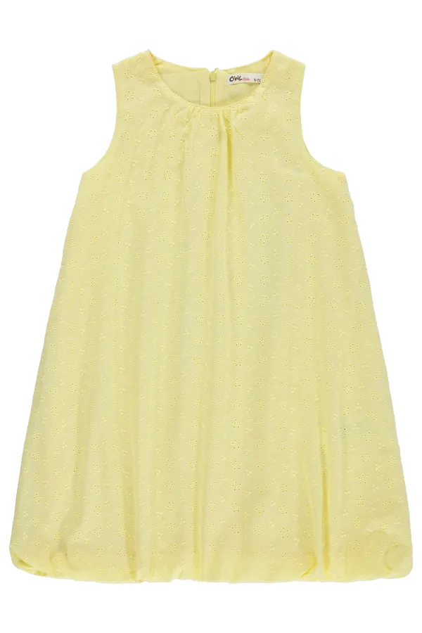 Combinaison et robe pour filles, 6-9 ans, jaune - Emballage