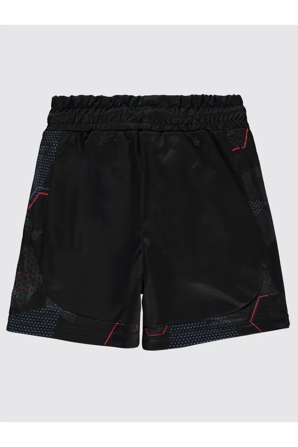 Short garçon noir 6-9 ans - Emballage