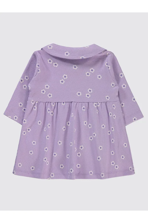 Baby Vest and Dress 0-24 Months Lilac - Package