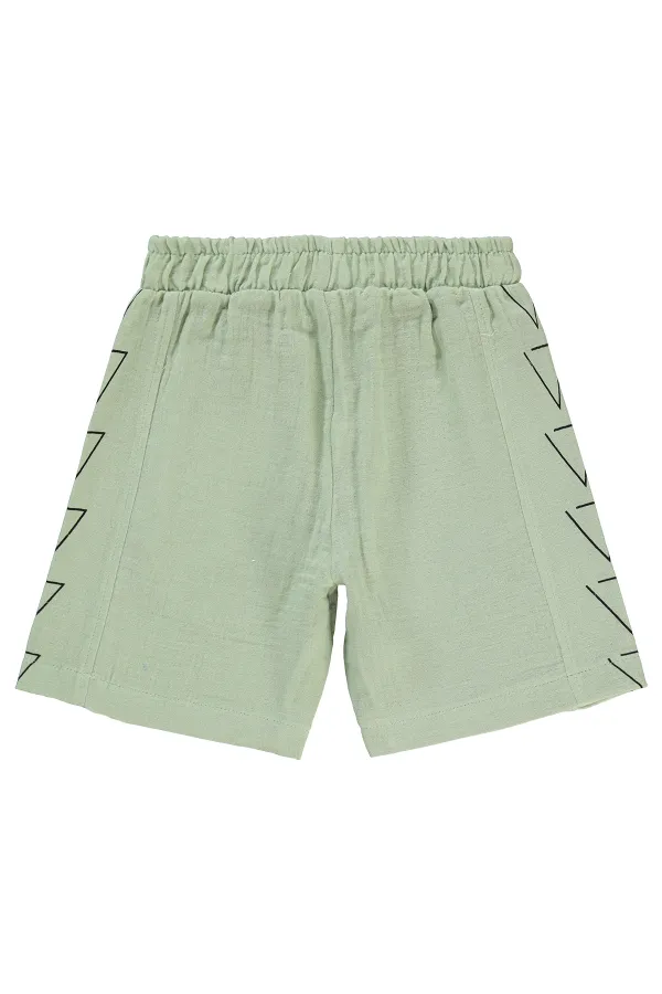 Boys Shorts 6-9 Years Mint - Package