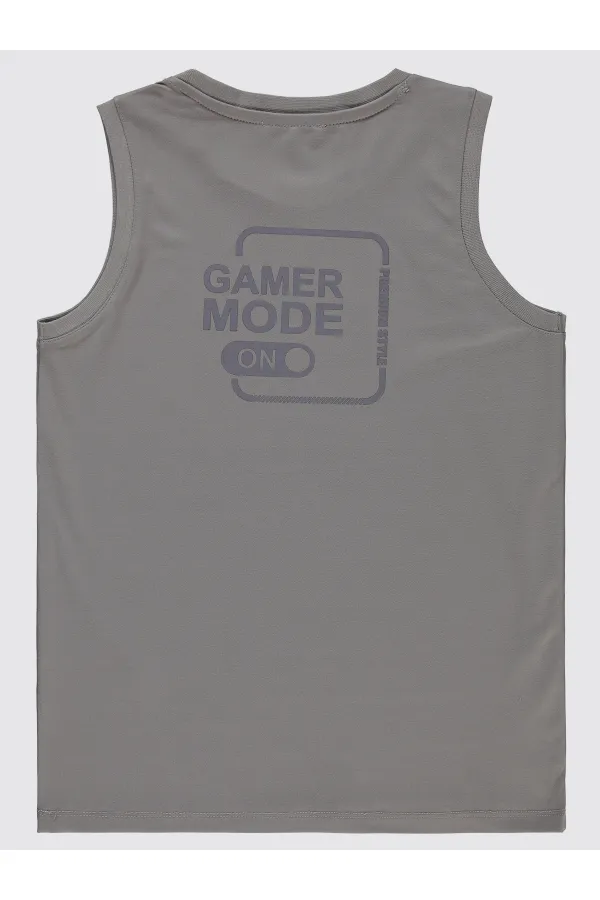 Lot de T-shirts gris pour garçons de 10 à 13 ans