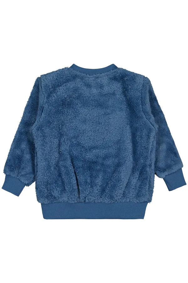 Sweat-shirt garçon 2-5 ans indigo - Emballage