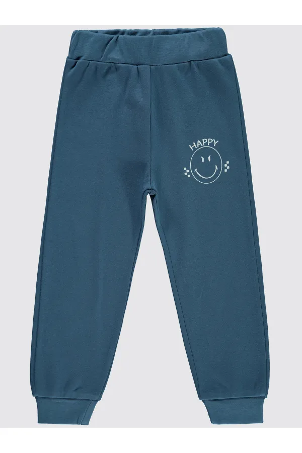 Bas de survêtement garçon 2-5 ans indigo - Emballage