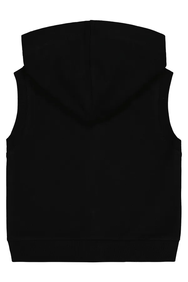 Erkek Çocuk Yelek 2-5 Yaş Siyah - Paket