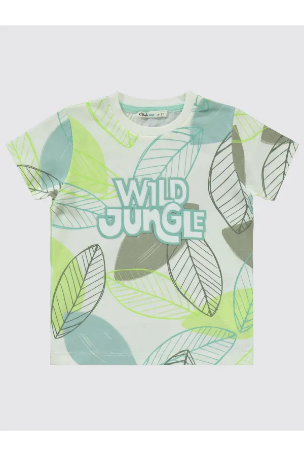 Erkek Çocuk Takım 2-5 Yaş Açık Çağla Yeşili - Paket