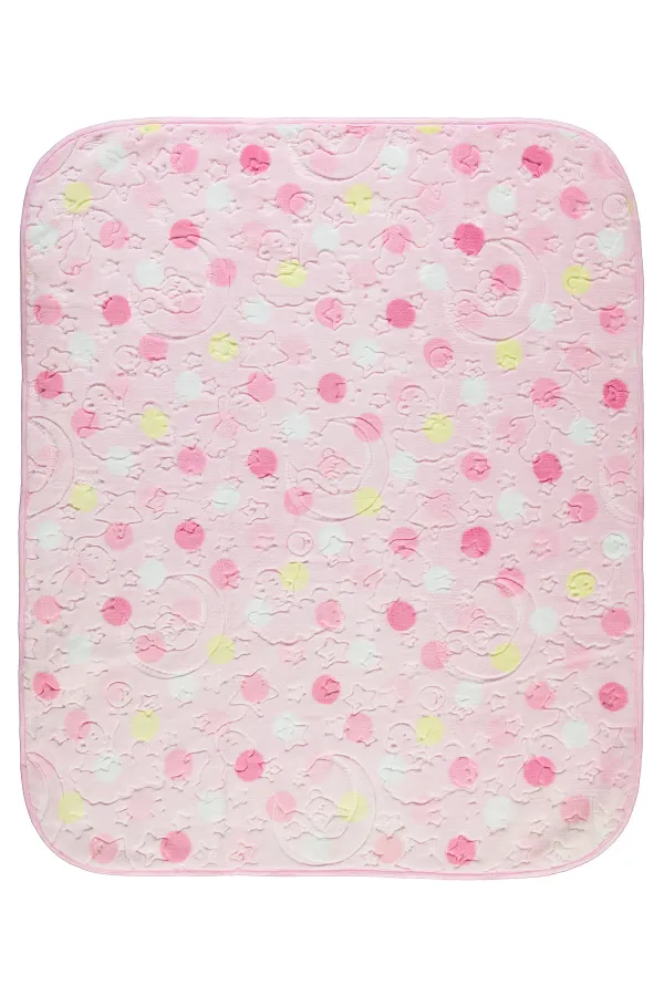 Couverture et lange pour bébé 0-24 mois rose - Emballage