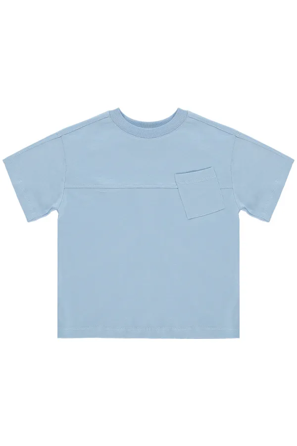 Lot de t-shirts bleus pour garçons de 2 à 5 ans Lot de t-shirts bleus pour garçons de 2 à 5 ans