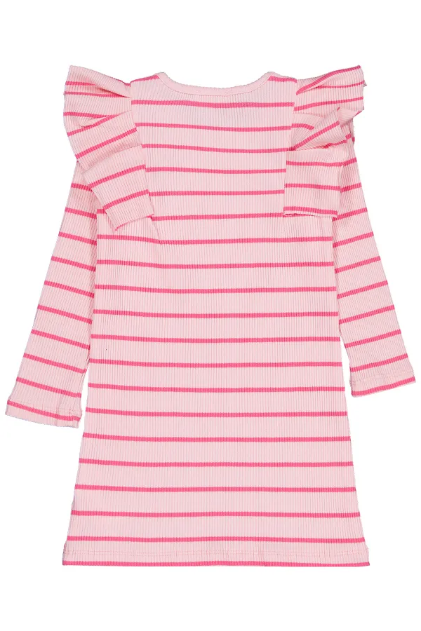 Kız Çocuk Jile ve Elbise 6-9 Yaş Pembe - Paket